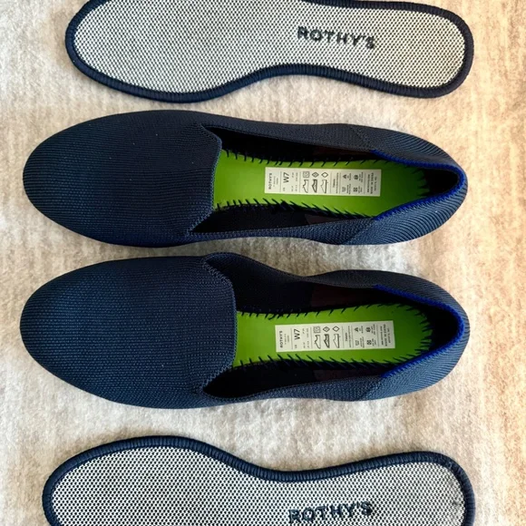 Rothy’s Loafer in Navy - Picture 2 of 3